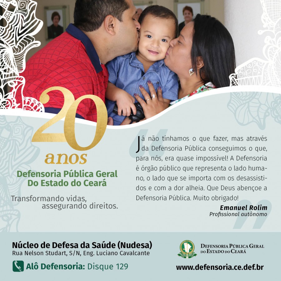 Depoimentos 20 anos