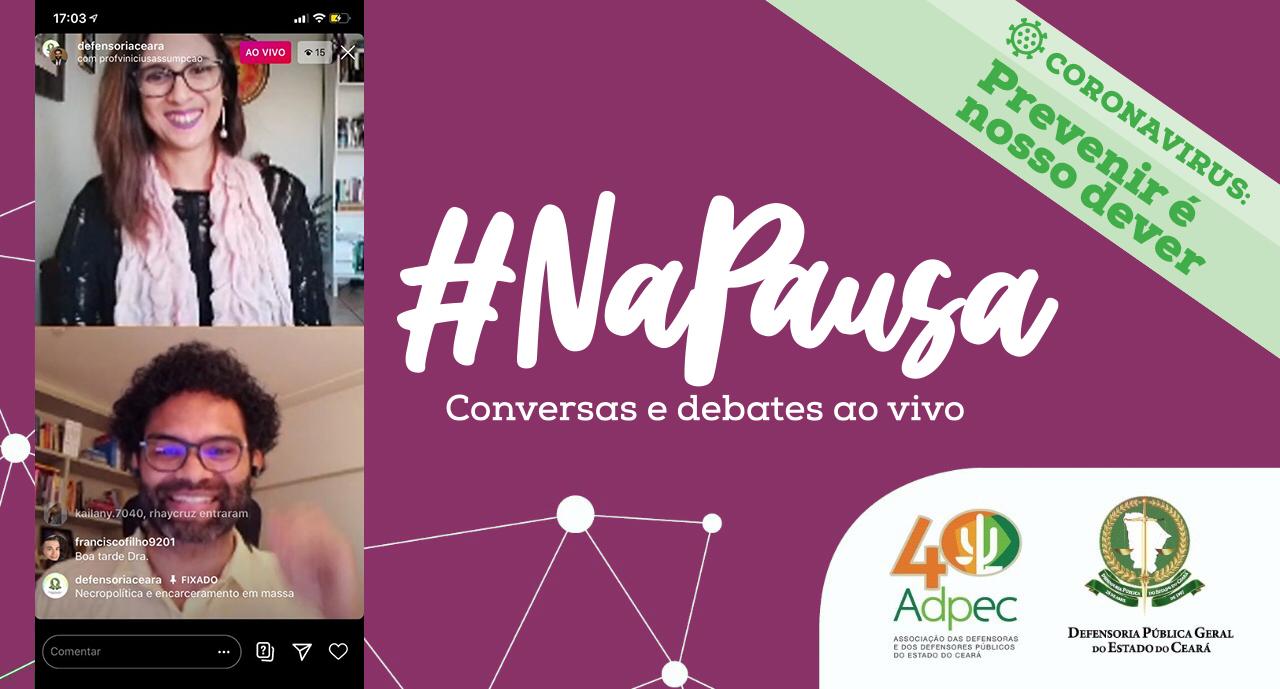 #NaPausa debate racismo, necropolítica e encarceramento em massa