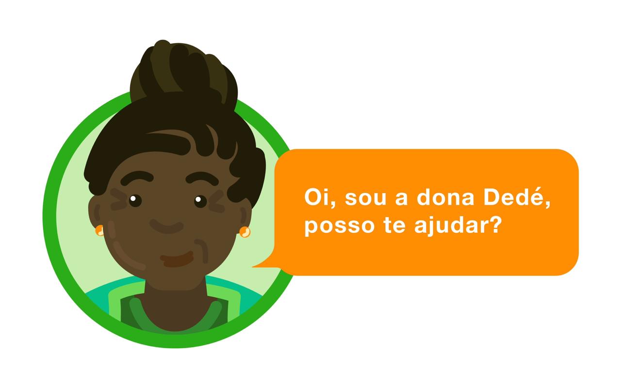 Conheça a Dona Dedé, a nova assistente virtual da Defensoria