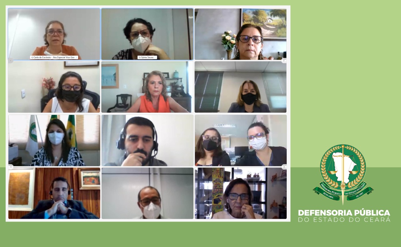 Defensoria Pública participa de reunião sobre sistema que integrará dados de ações no combate à violência contra a mulher