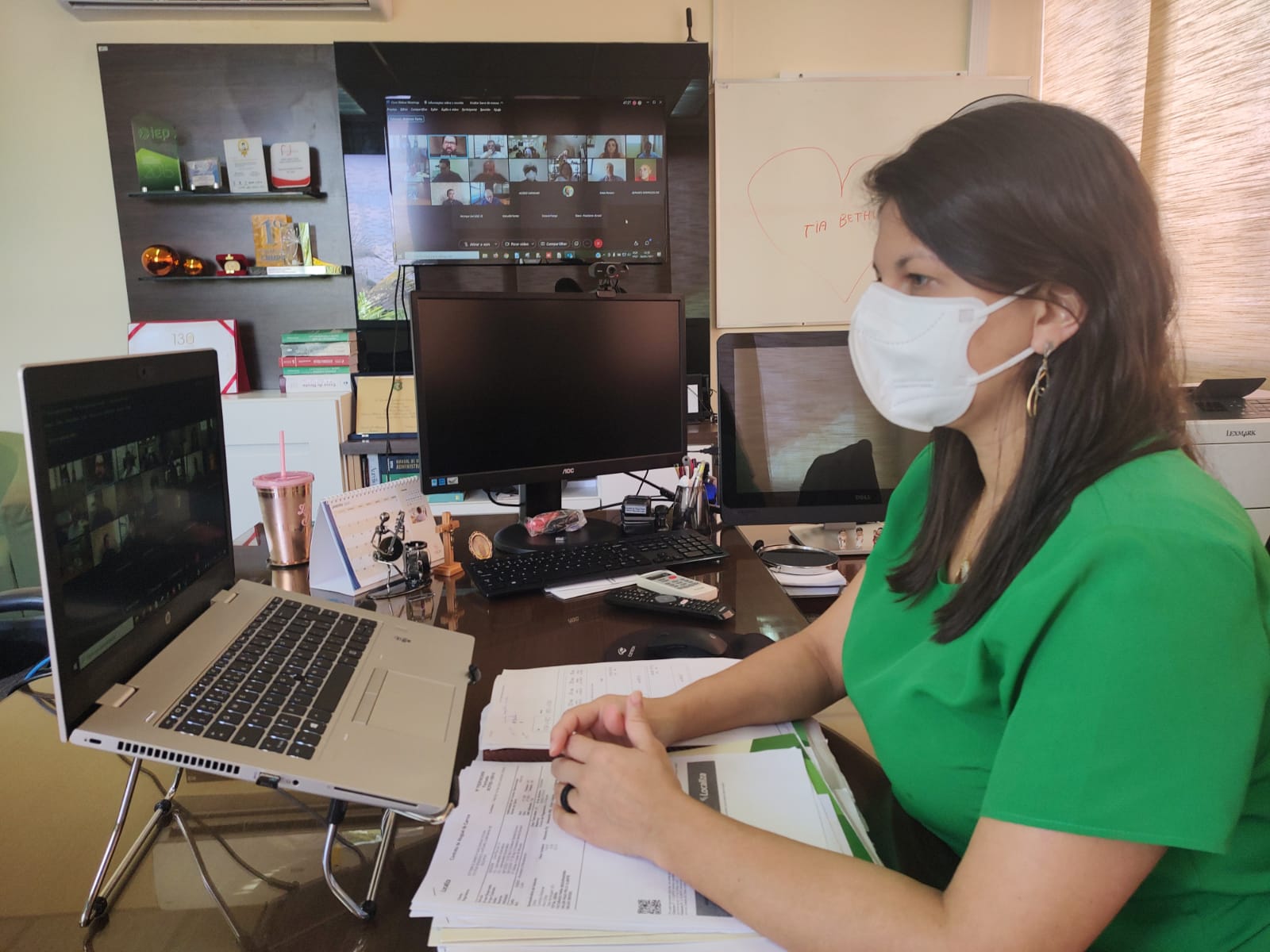 Defensoria Pública participa de primeira reunião do ano do Comitê Estadual de Enfrentamento ao coronavírus