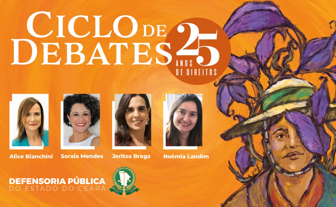 Defensoras do Ceará debatem com Alice Bianchini e Soraia Mendes as inovações legislativas sobre violência doméstica no 2° Ciclo de Debates – 25 anos de Direitos