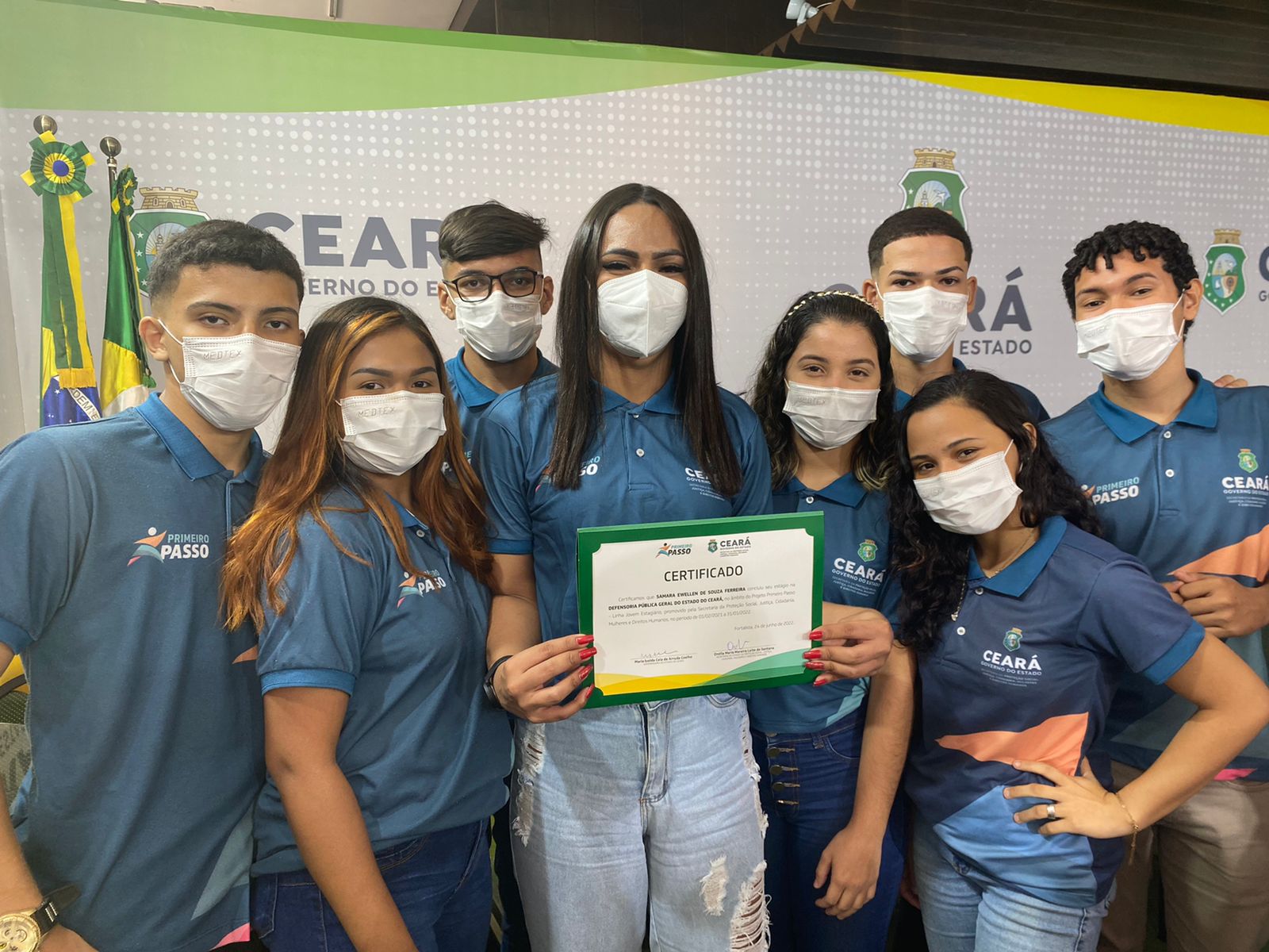 Defensoria participa de certificação do projeto Primeiro Passo. Instituição tem 71 estagiários do programa