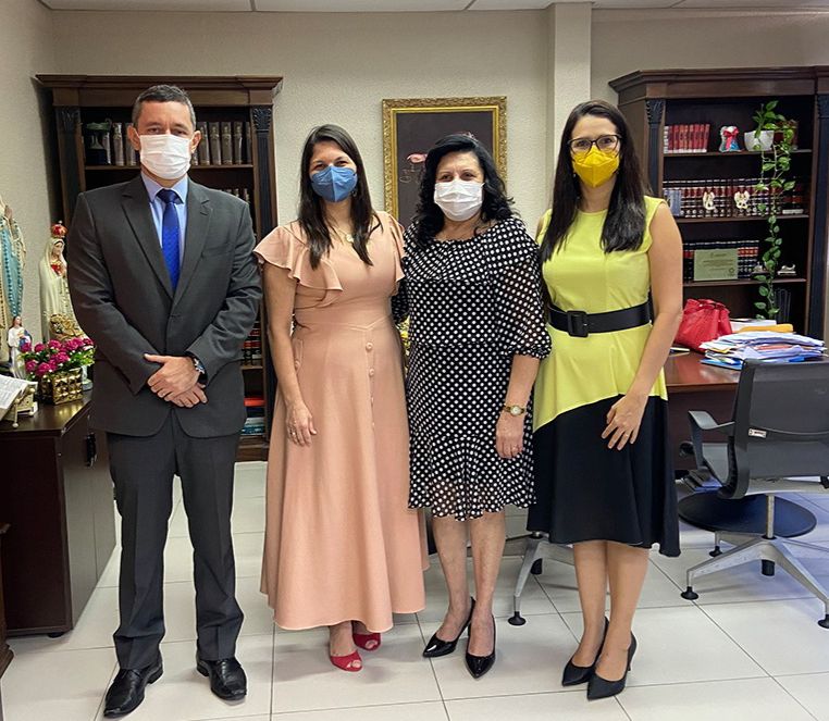 Atendimento ao cidadão é tema de reunião entre TJCE e Defensoria Pública do Estado