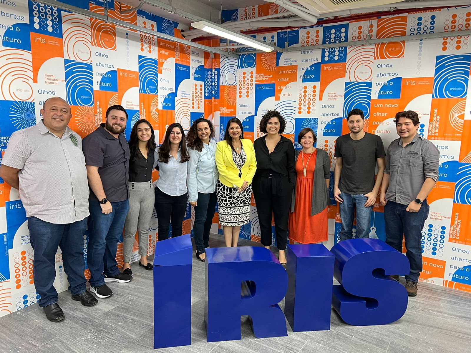 Defensoria visita o Íris – Laboratório de Inovação e Dados e firma parceria