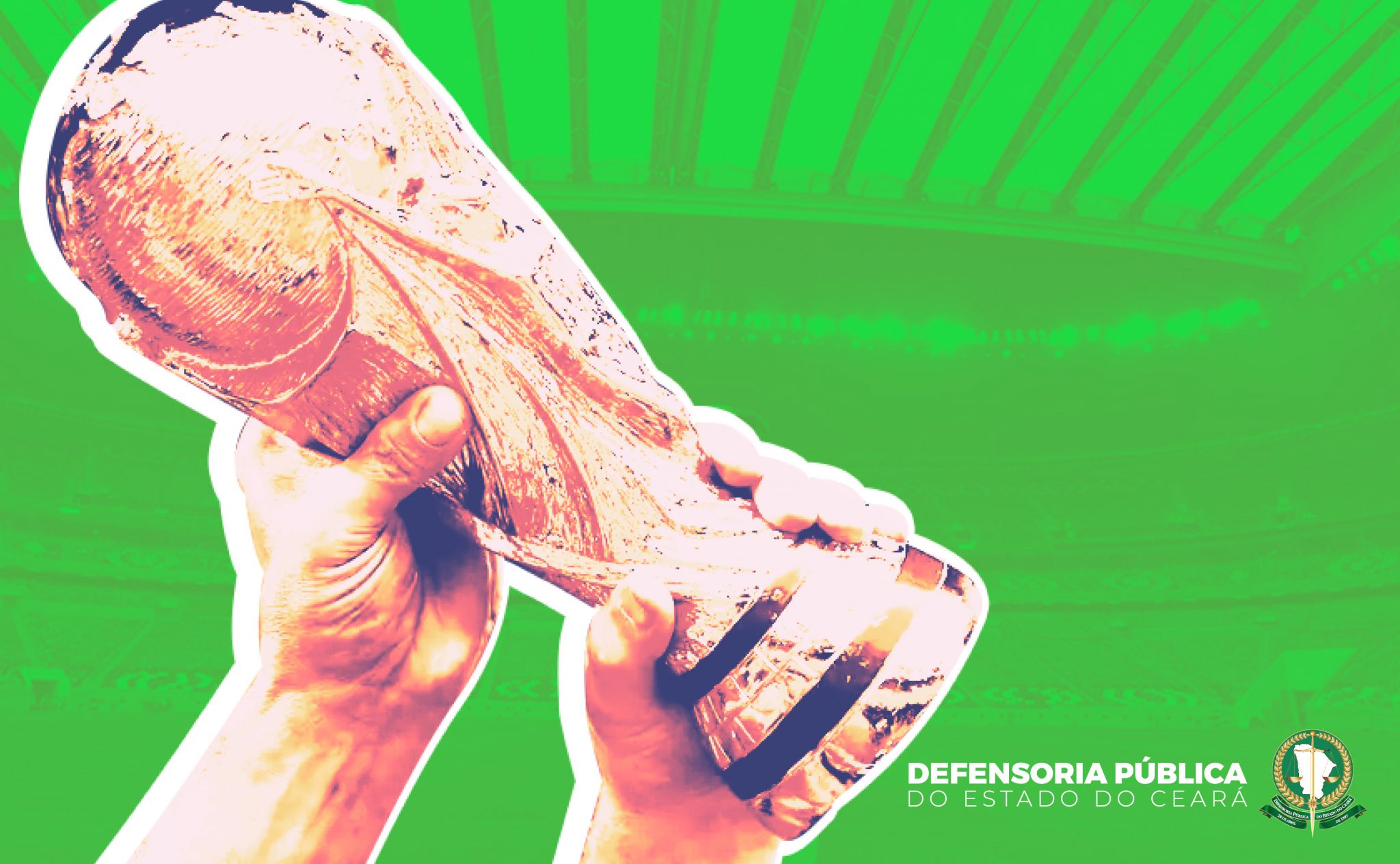 Defensoria não terá expediente presencial quando jogos do Brasil na Copa acontecerem ao meio-dia