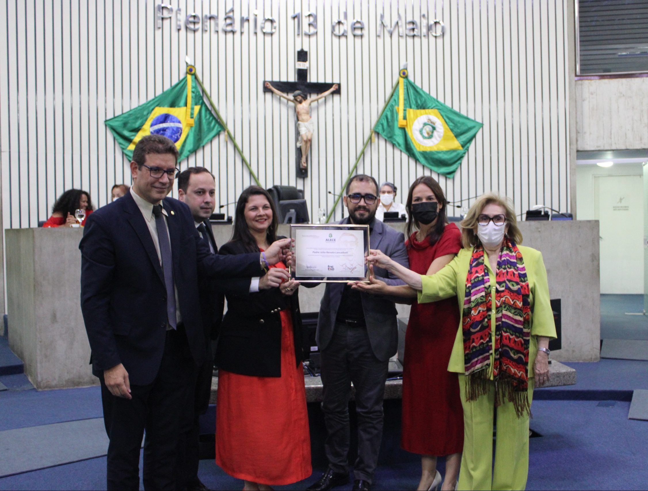 Defensoria participa de solenidade de entrega do Prêmio Frei Tito