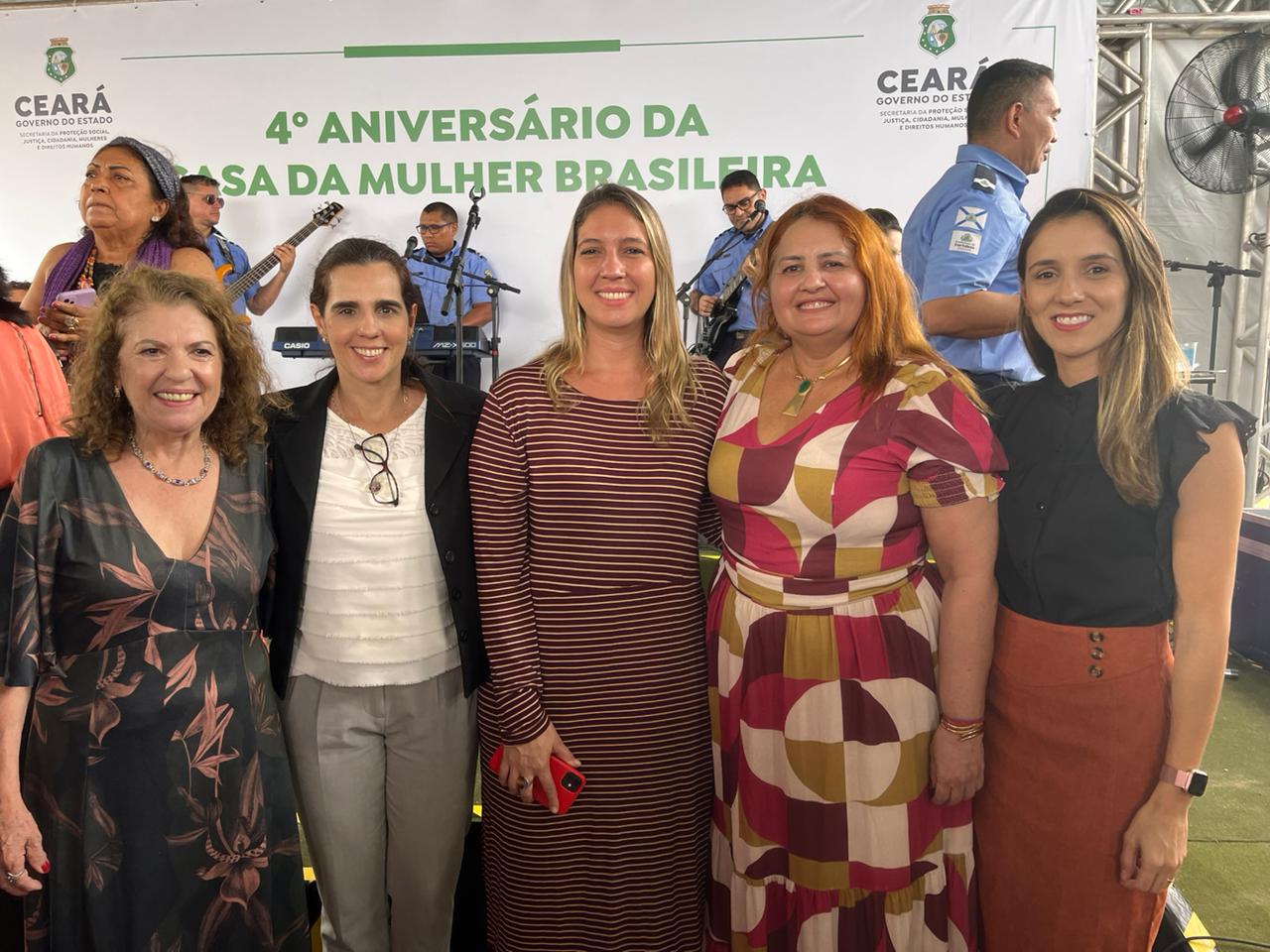 Nudem participa de evento em celebração ao 4° aniversário da Casa da Mulher Cearense