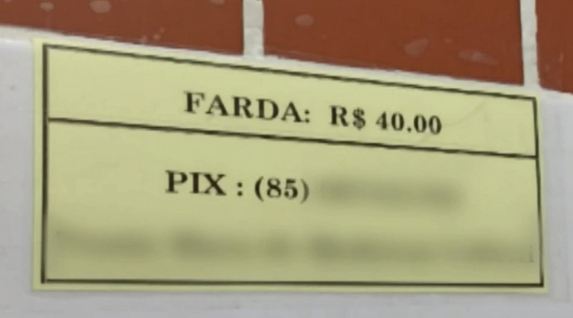 Defensoria pede que Secretaria de Educação explique cobrança de taxa por fardamento escolar; medida é ilegal desde 2018