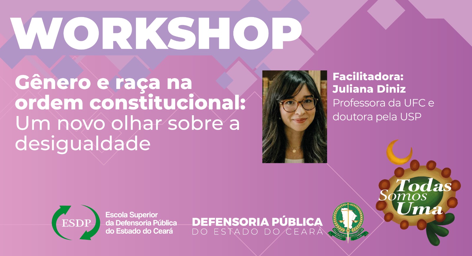 Em alusão ao Dia Internacional da Mulher, Escola Superior promove workshop sobre os marcadores de gênero e raça na Constituição