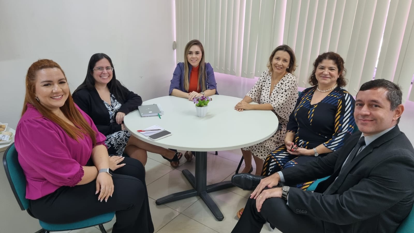 Nusol recebe visita institucional de profissionais de Conciliação e Mediação do TJCE