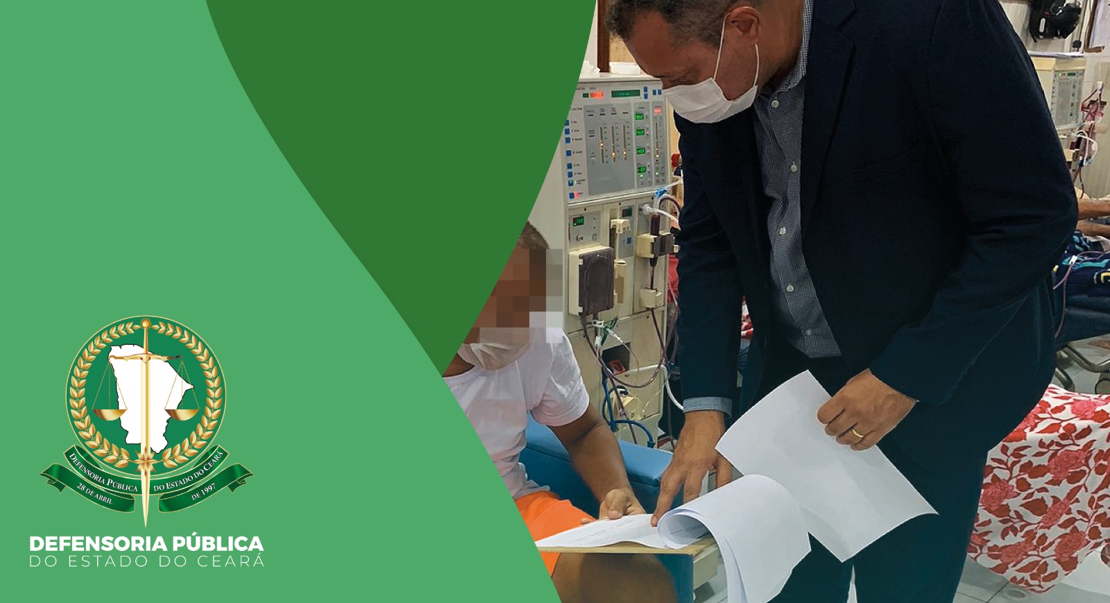 Nuapp atende os internos do sistema prisional em hospitais para dar sequência a assistência jurídica