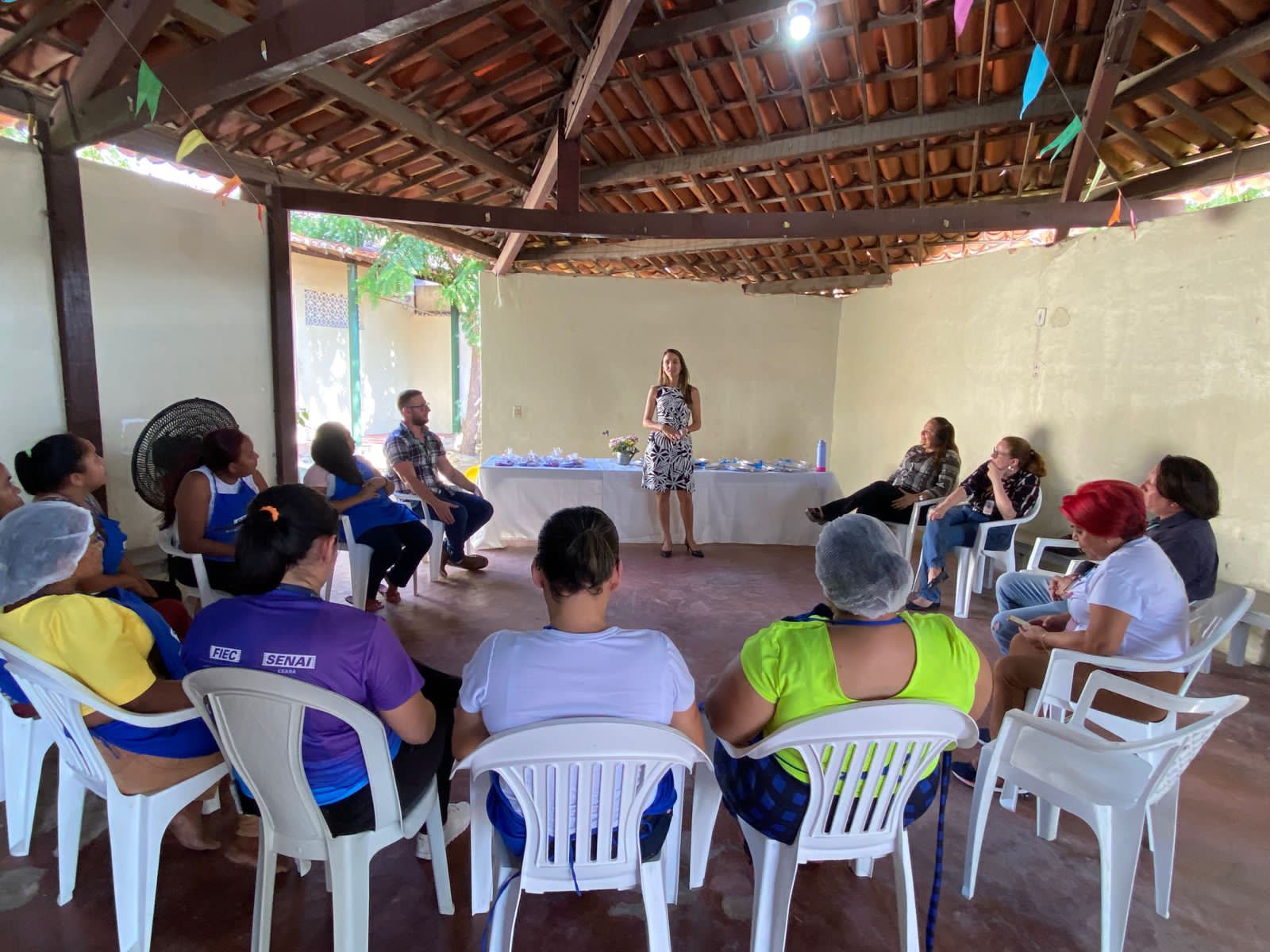 Em alusão ao Agosto Lilás, Defensoria e Uninta realizam roda de conversa com mulheres em Sobral