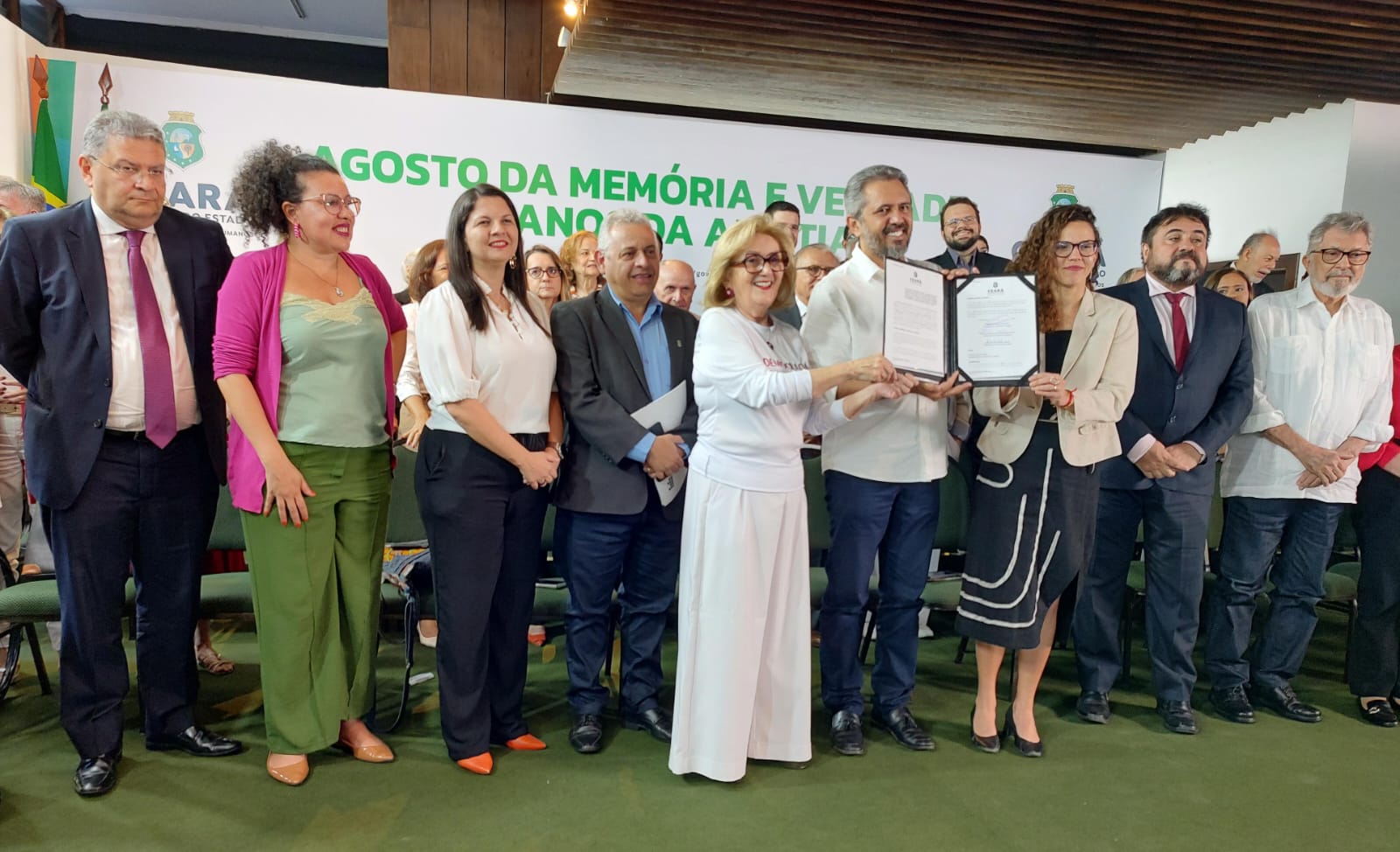 Ceará anuncia o encerramento das atividades do Mausoléu Castelo Branco em solenidade no Palácio da Abolição