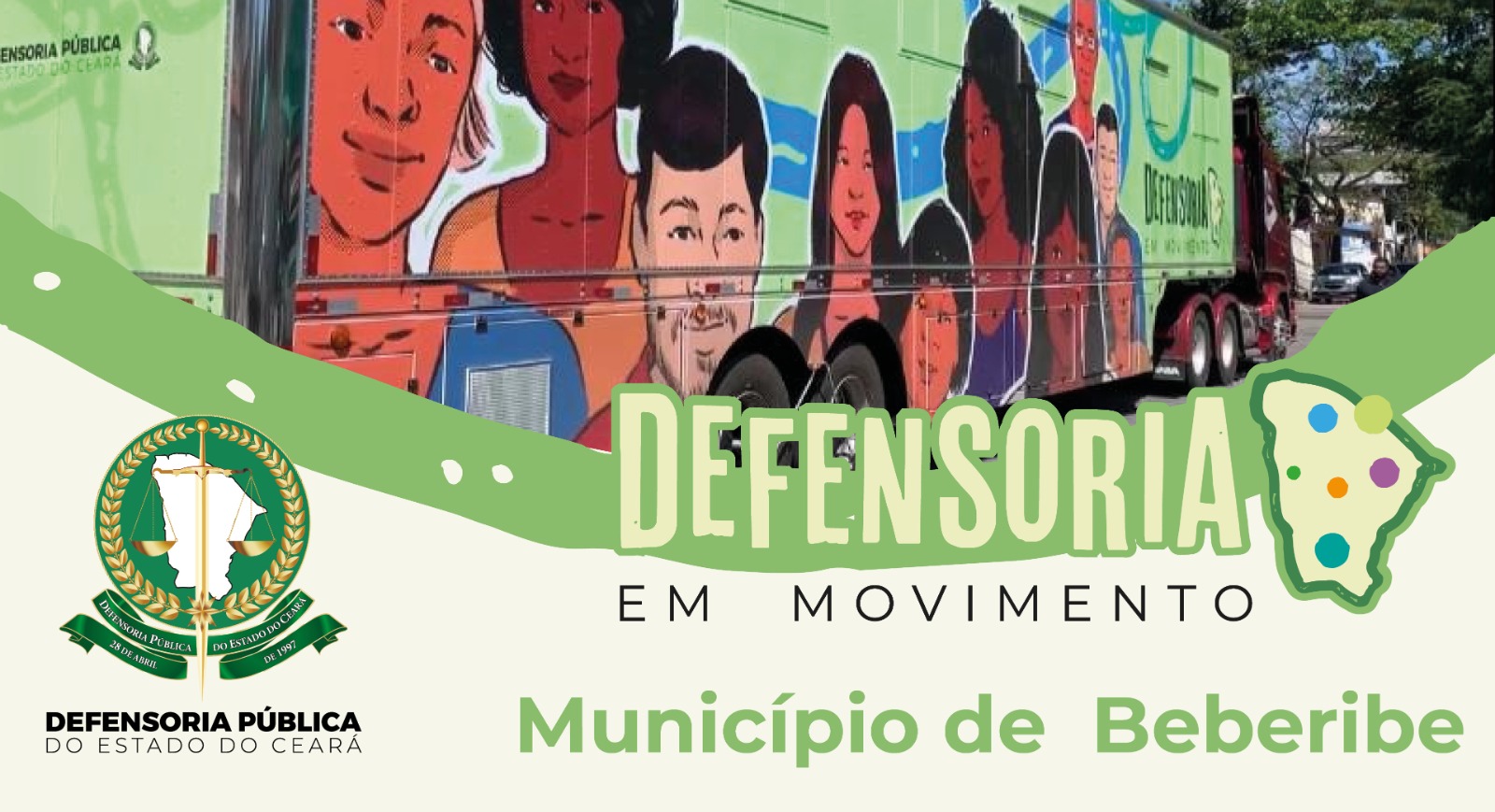 Defensoria em Movimento atende em Beberibe entre os dias 17 e 19 de outubro