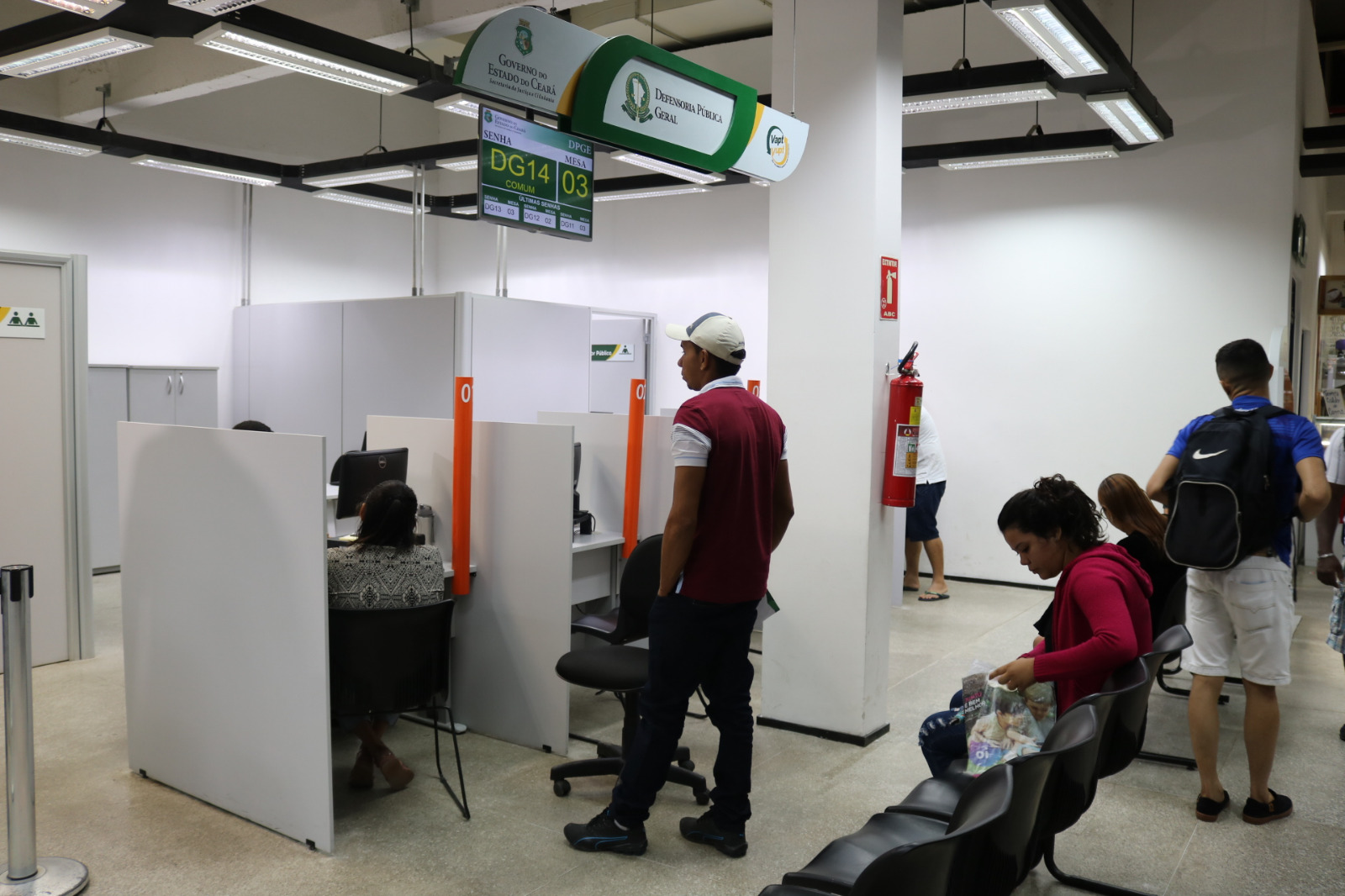 Serviços da Defensoria Pública chegam ao Vapt-Vupt do Centro de Fortaleza