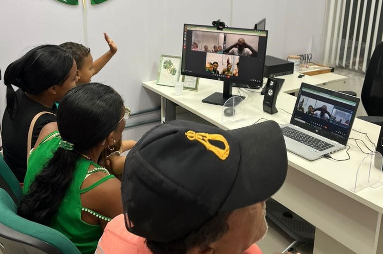 Defensoria promove visita virtual de familiares de Iguatu e Várzea Alegre a internos do sistema prisional