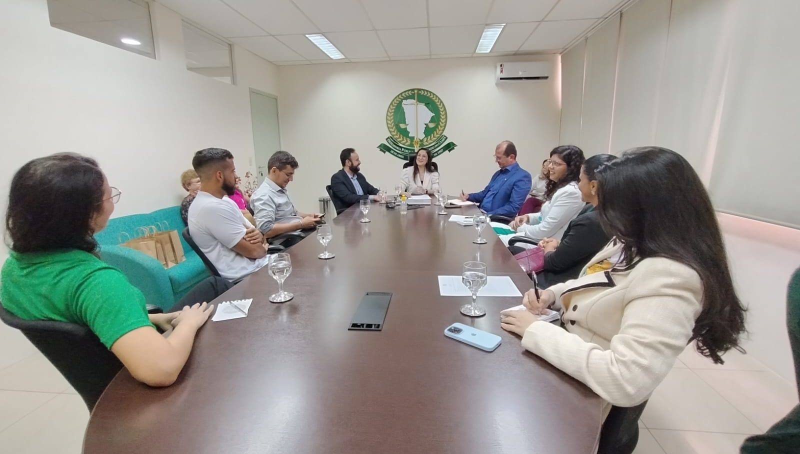 Defensoria Geral realiza primeira reunião do ano com a comissão de candidatos do concurso para novos membros da instituição