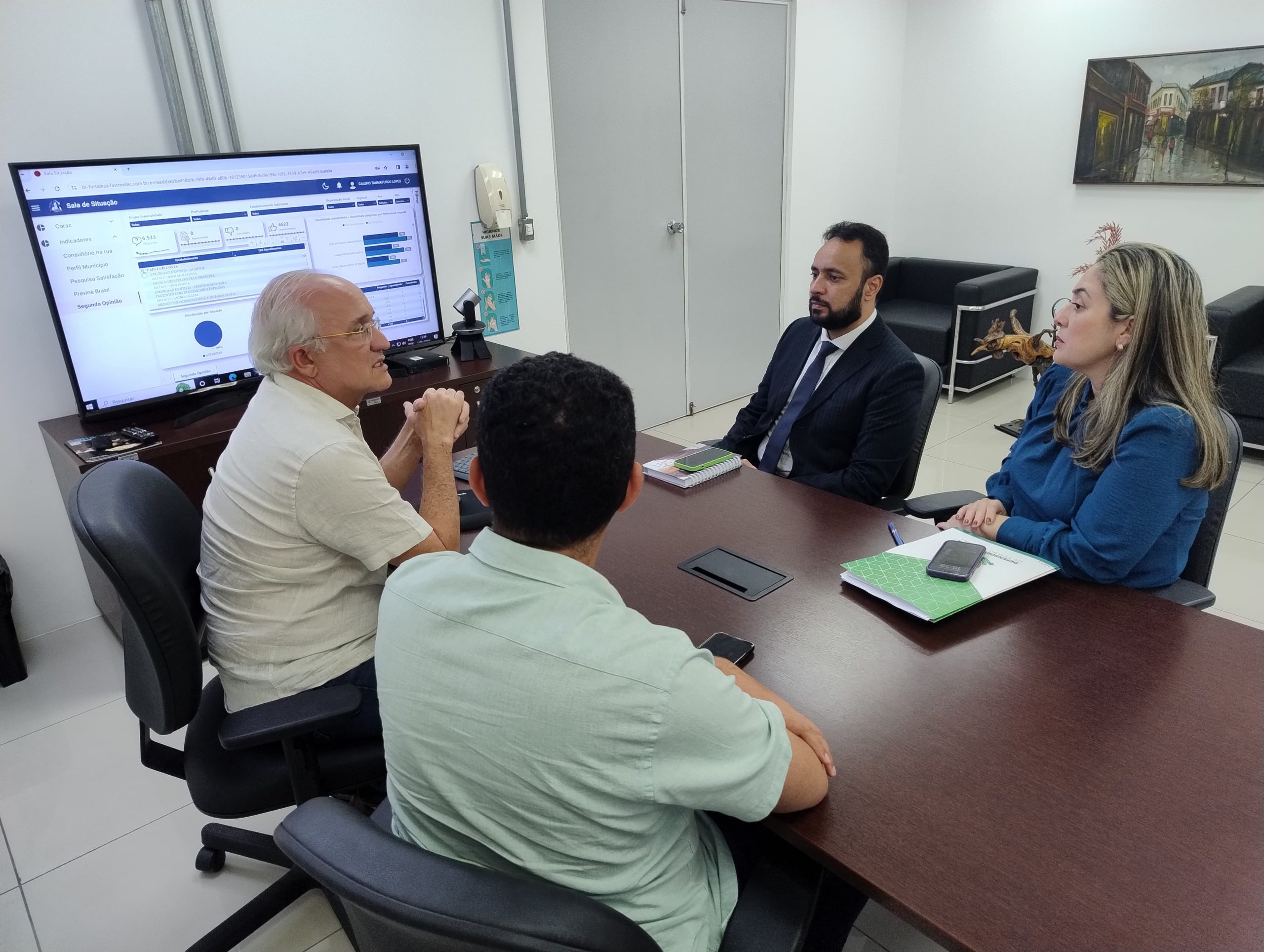 Defensoria faz novas pactuações com a Secretaria Municipal de Saúde de Fortaleza para fortalecer as soluções extrajudiciais