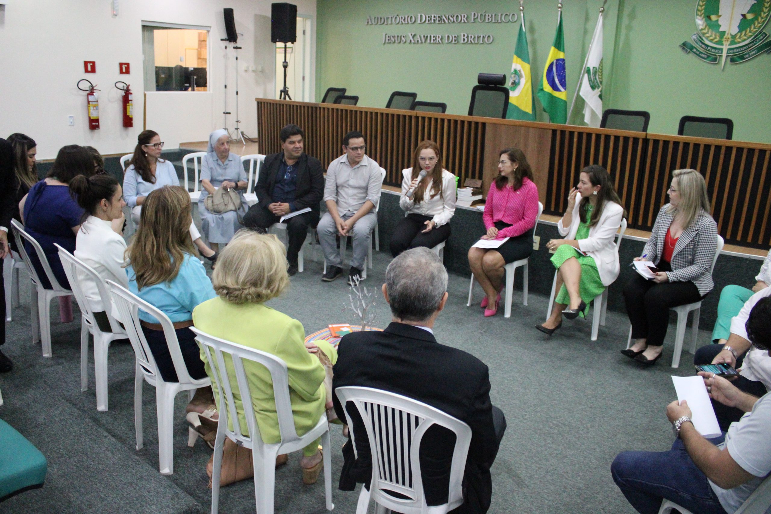 Defensoria Pública sedia reunião do  Conselho Interinstitucional de Justiça Restaurativa e apresenta medidas do projeto 