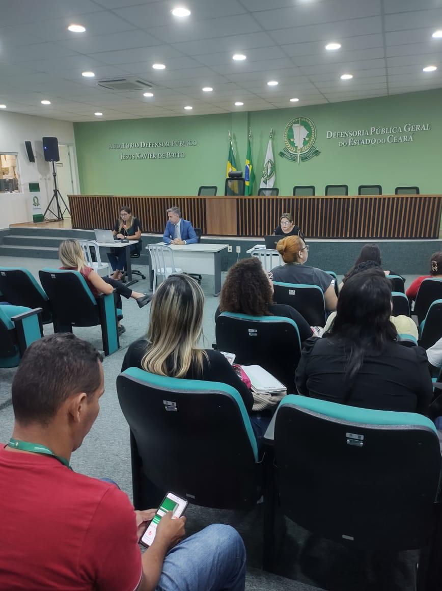 Assessoria de Estágio realiza treinamento sobre sistema Nossa Defensoria para estagiários(as) de graduação e pós-graduação