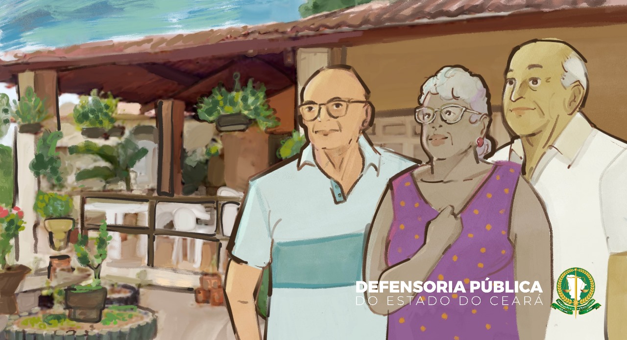 Defensoria consegue liminar de urgência contra ação de despejo de um Lar de Idosos em Pacajus 