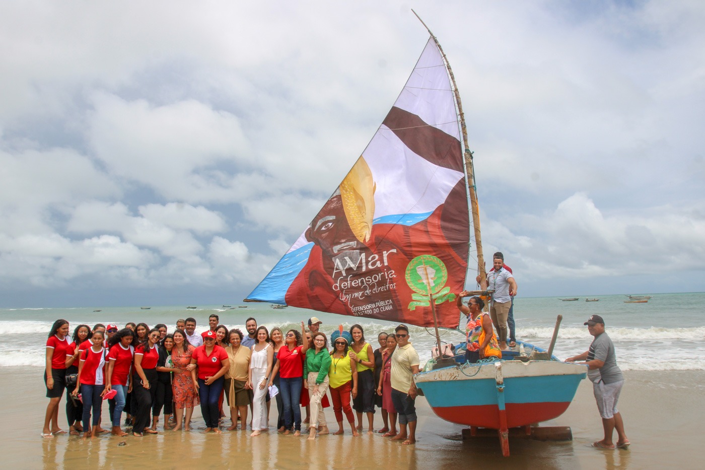 Projeto Amar Defensoria – um mar de direitos é lançado na Praia da Baleia