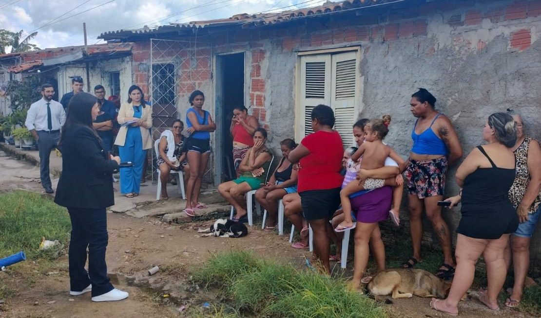 Defensoria realiza visita em seis comunidades de Iguatu e se reúne com a prefeitura para buscar soluções para moradia digna