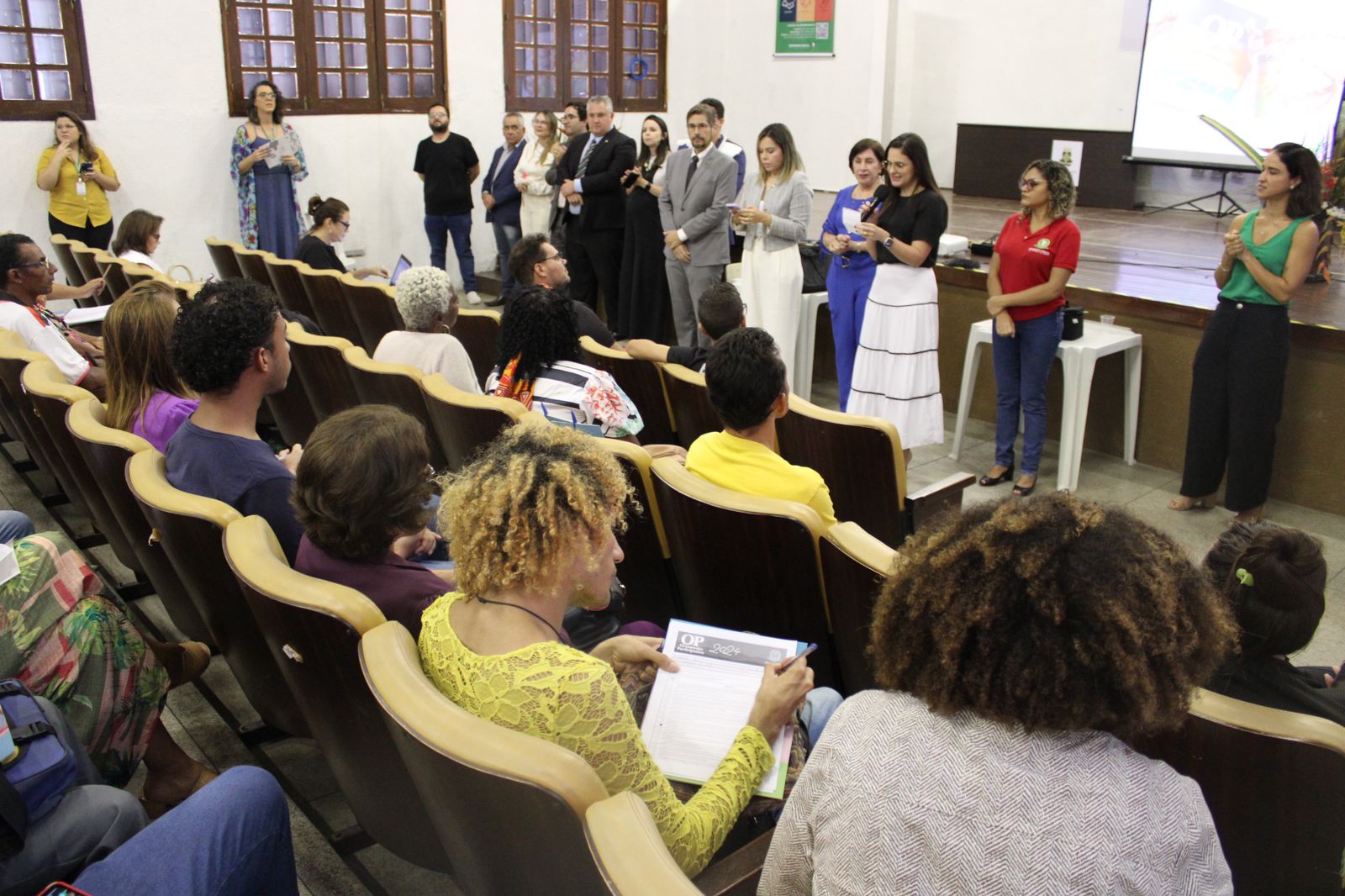 Moradores do Cariri debatem prioridades da Defensoria durante a segunda audiência pública do Orçamento Participativo