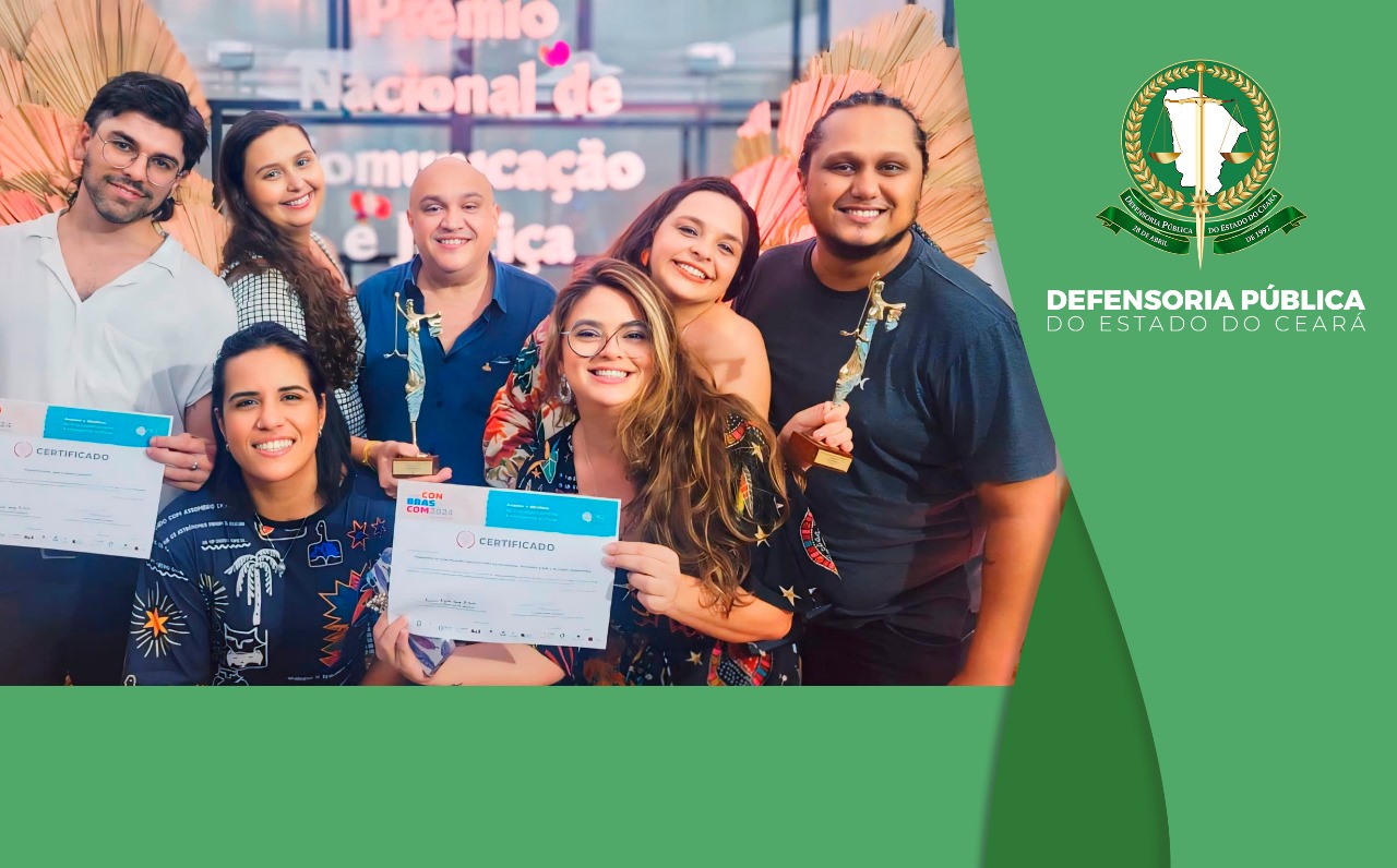 Defensoria vence Prêmio Nacional de Comunicação e Justiça: 1º lugar em “Reportagem Escrita” e 3º em “Artigo Acadêmico”