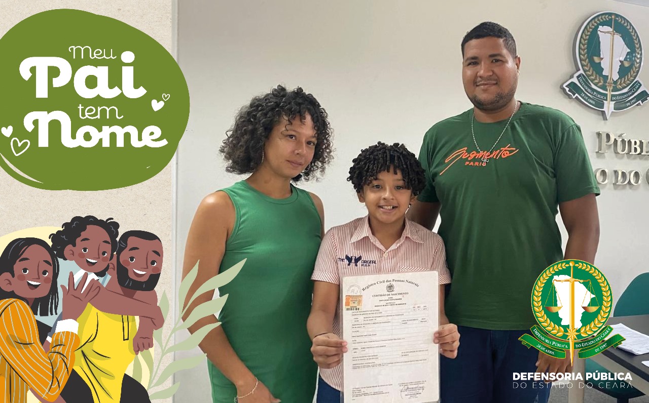 “Ele me mudou completamente”, emociona-se pai socioafetivo no mutirão de Sobral