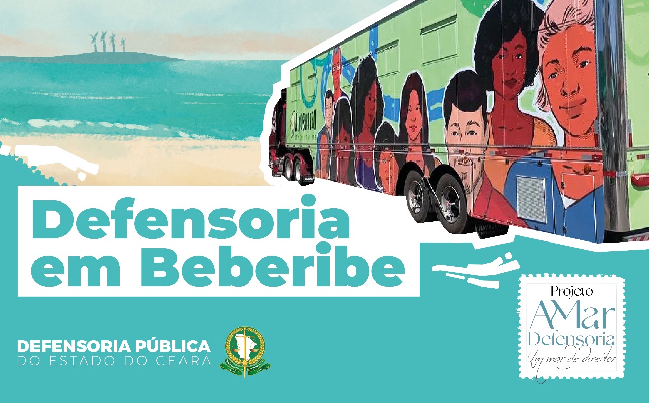 Amar Defensoria vai à Prainha do Canto Verde, em Beberibe, nos dias 9, 10 e 11 de outubro