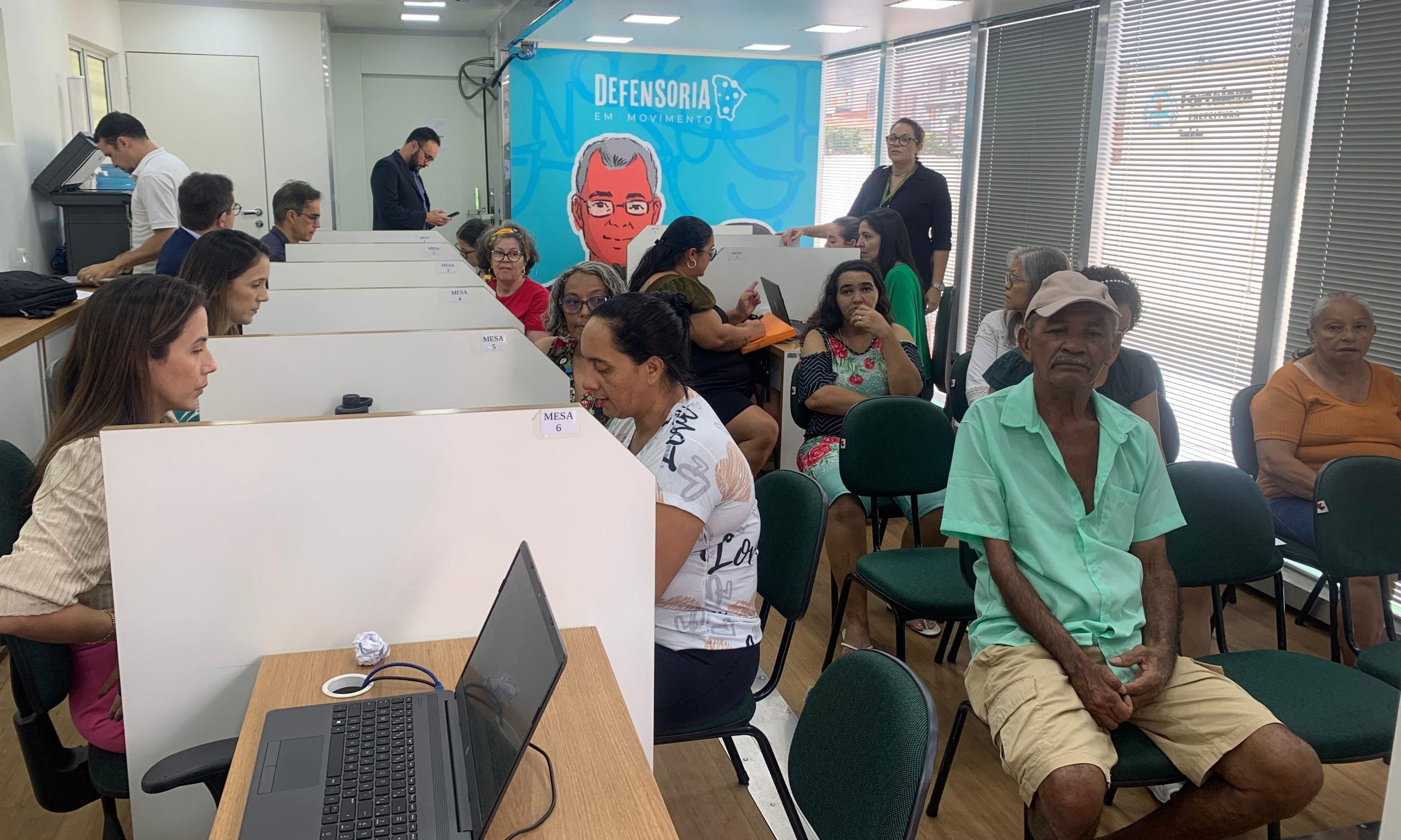 Defensoria em Movimento encerra mais uma edição com atendimentos no bairro Papicu