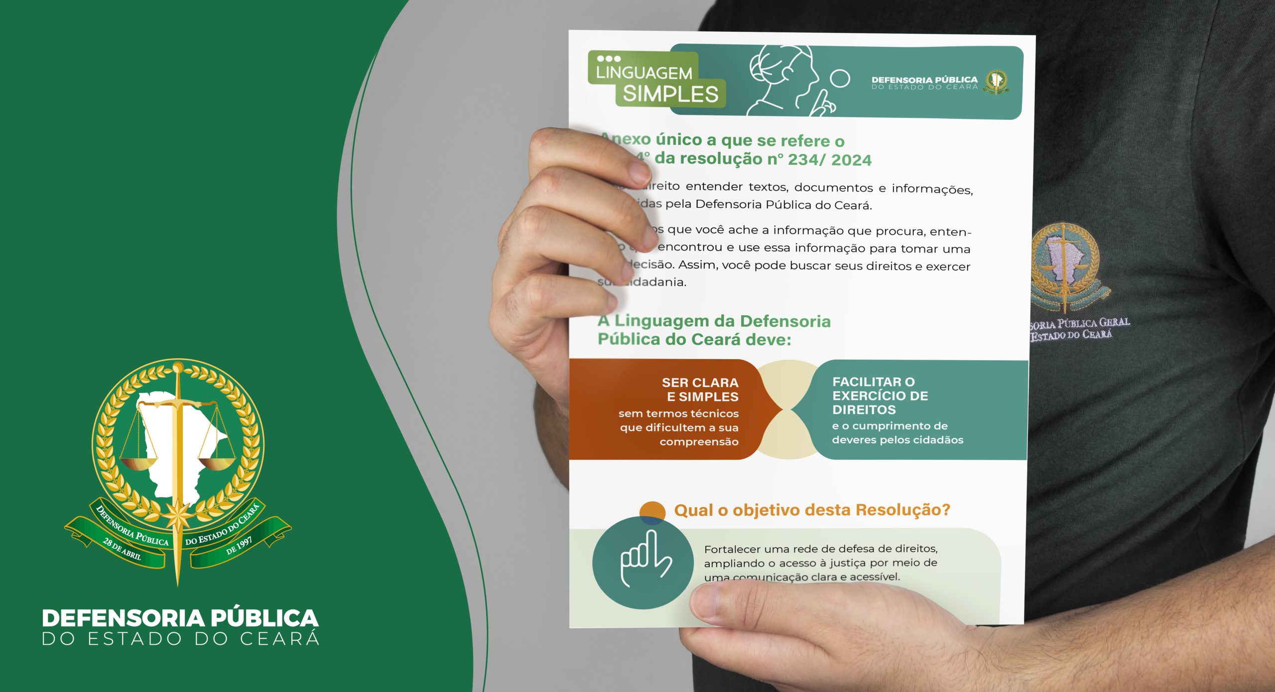 Defensoria Pública institui Política de Linguagem Simples para facilitar acesso à informação