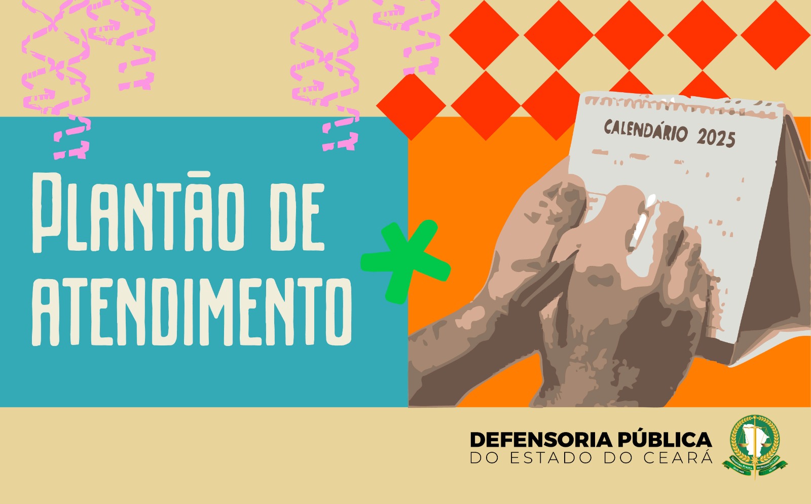Defensoria Pública do Ceará funcionará em regime de plantão durante Carnaval