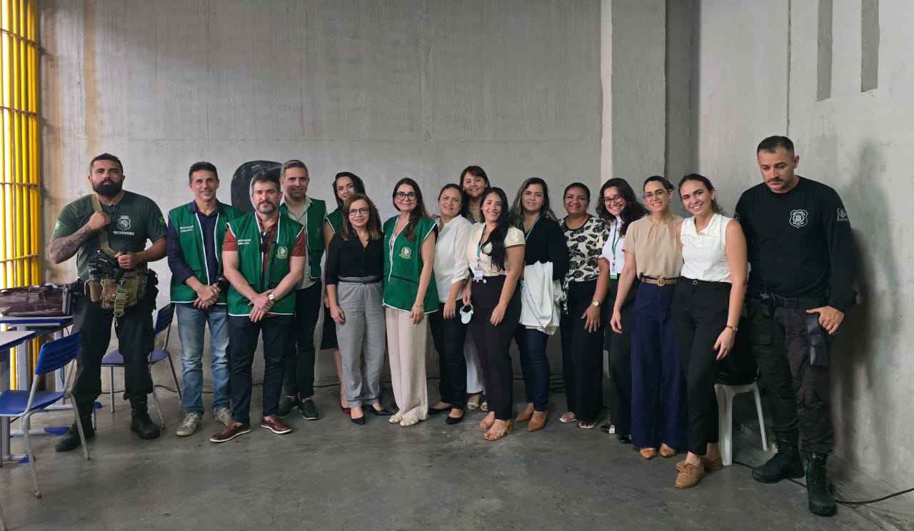 Mutirão do Nudep atende mais de 500 internos em unidade prisional em Itaitinga
