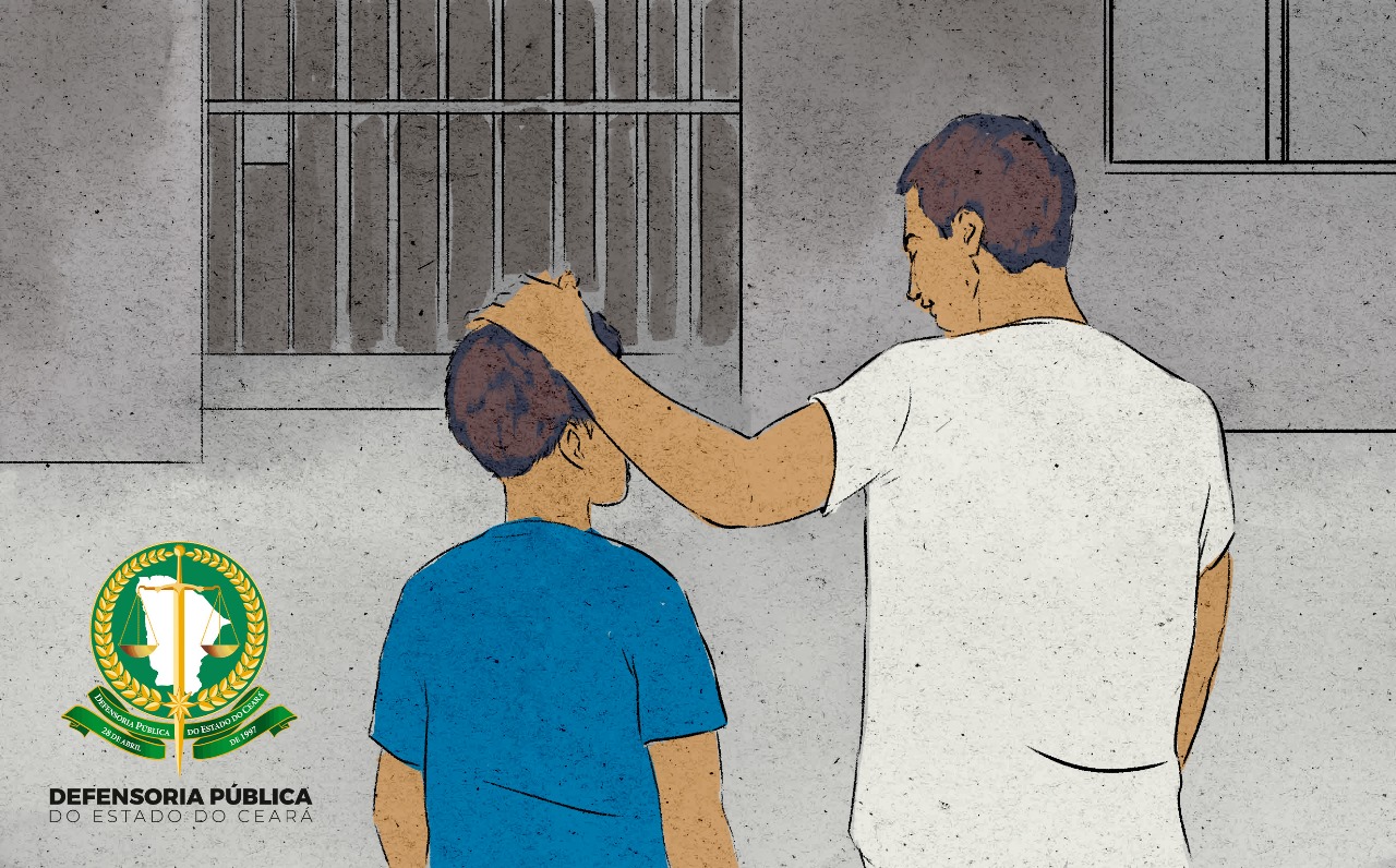 “Eu preciso tocar nele”: Defensoria assegura visita de adolescente ao irmão preso e garante convivência familiar
