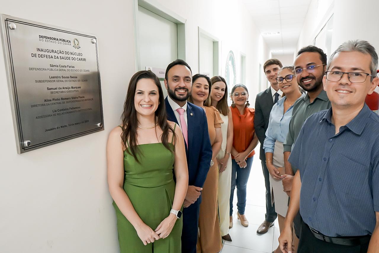 Núcleo de Defesa da Saúde Regional do Cariri é inaugurado
