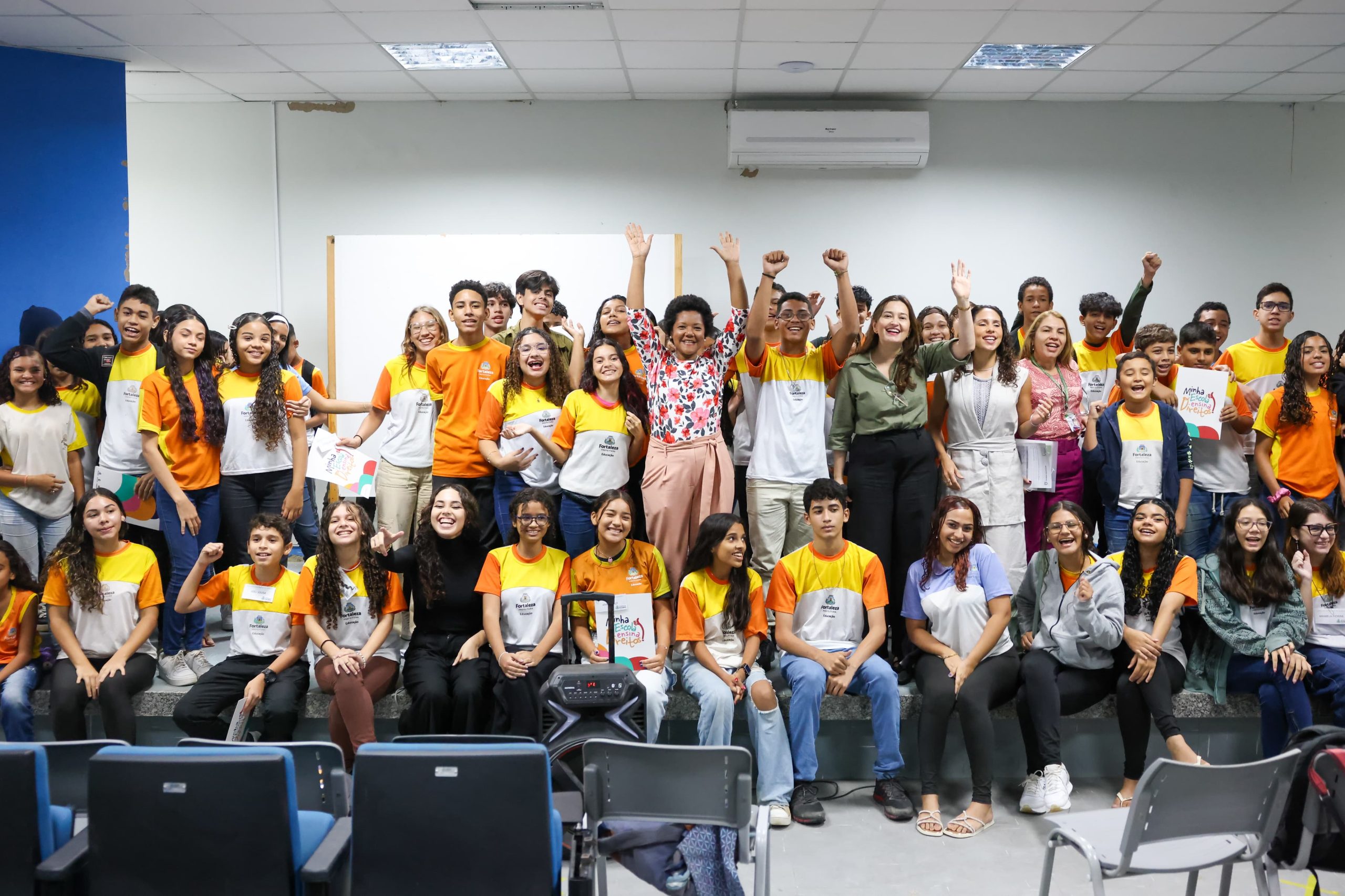 Defensoria e STF promovem manhã de educação em direitos em escolas de Fortaleza