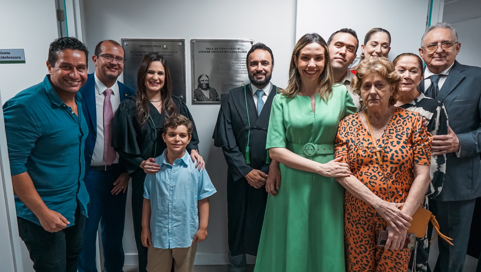 Defensoria Pública inaugura sala de Convivência Lisiane Grangeiro Gonçalves e  dois defensores de segundo grau entram em exercício