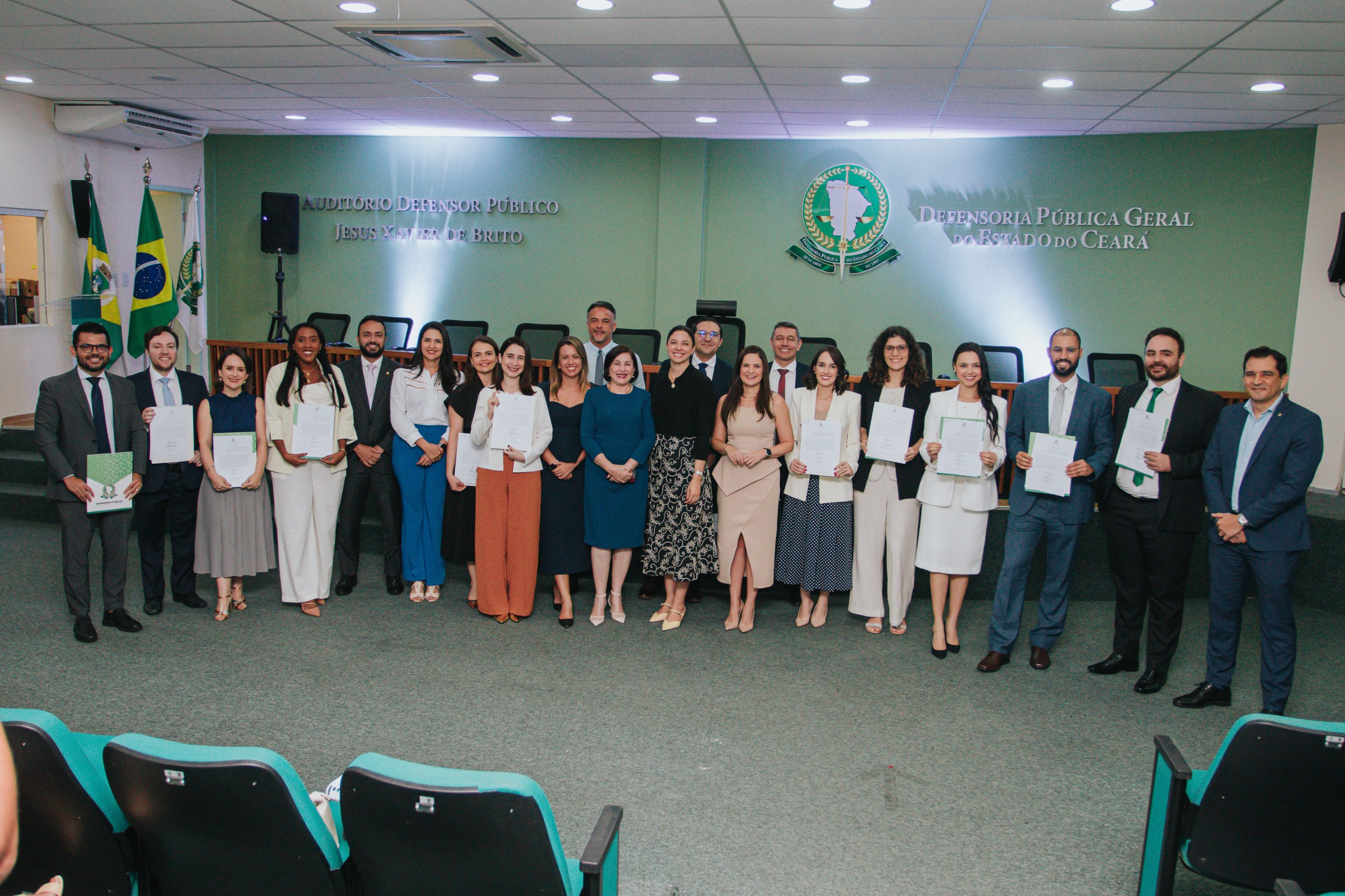 Defensoria Pública celebra entrada em exercício de 76 defensoras e defensores promovidos ou removidos