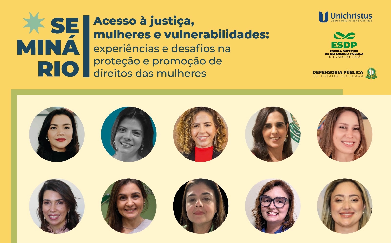 Defensoria realiza Seminário para discutir estratégias de enfrentamento à desigualdade de gênero