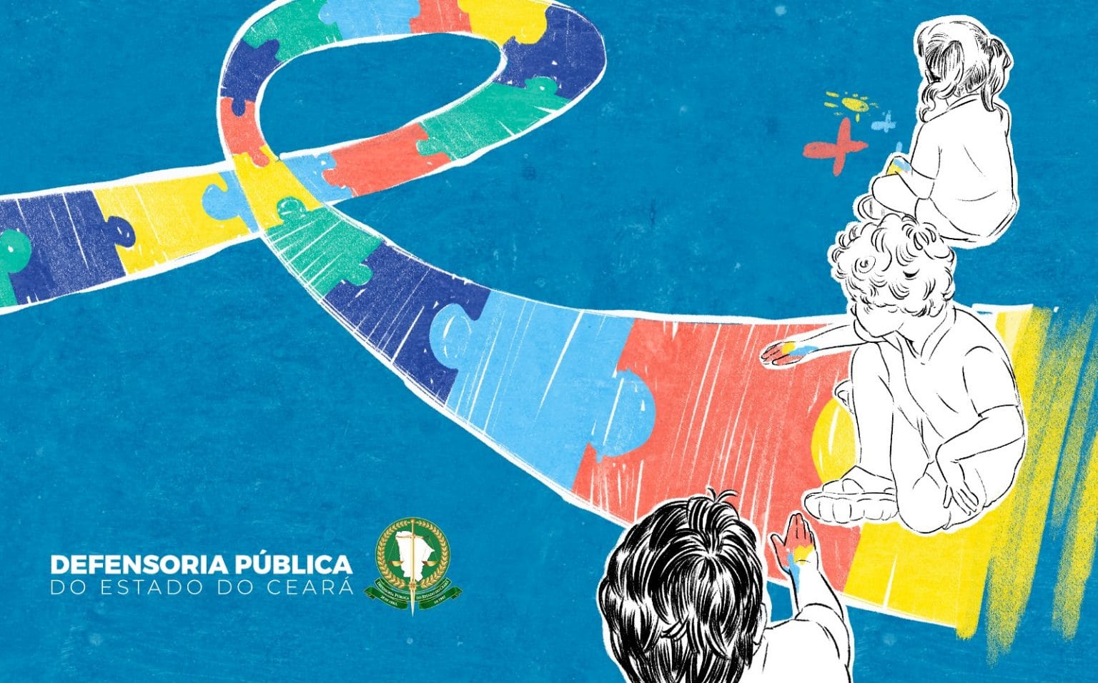 Famílias buscam a Defensoria para garantir profissionais de apoio em sala de aula para crianças com neurodiversidades