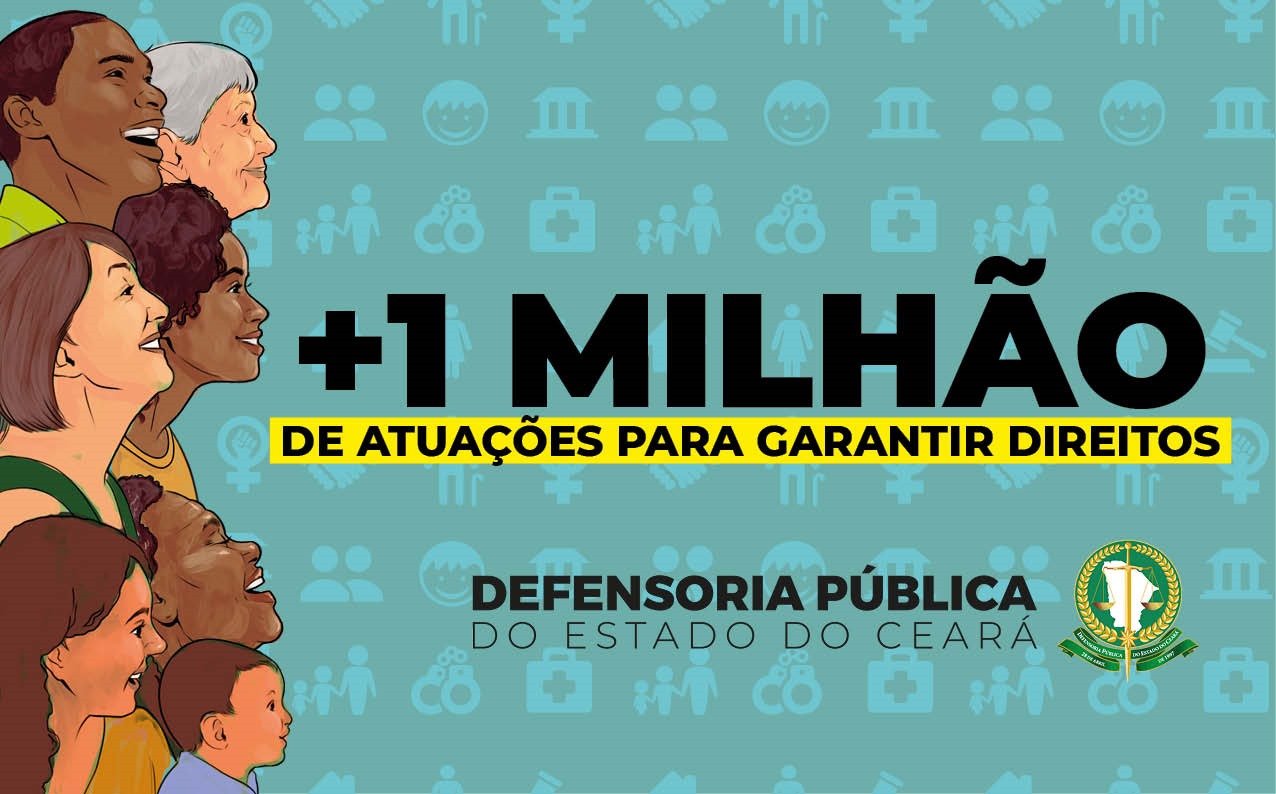 Com mais de 1 milhão de atuações, Defensoria do Ceará bate novo recorde histórico em seis meses