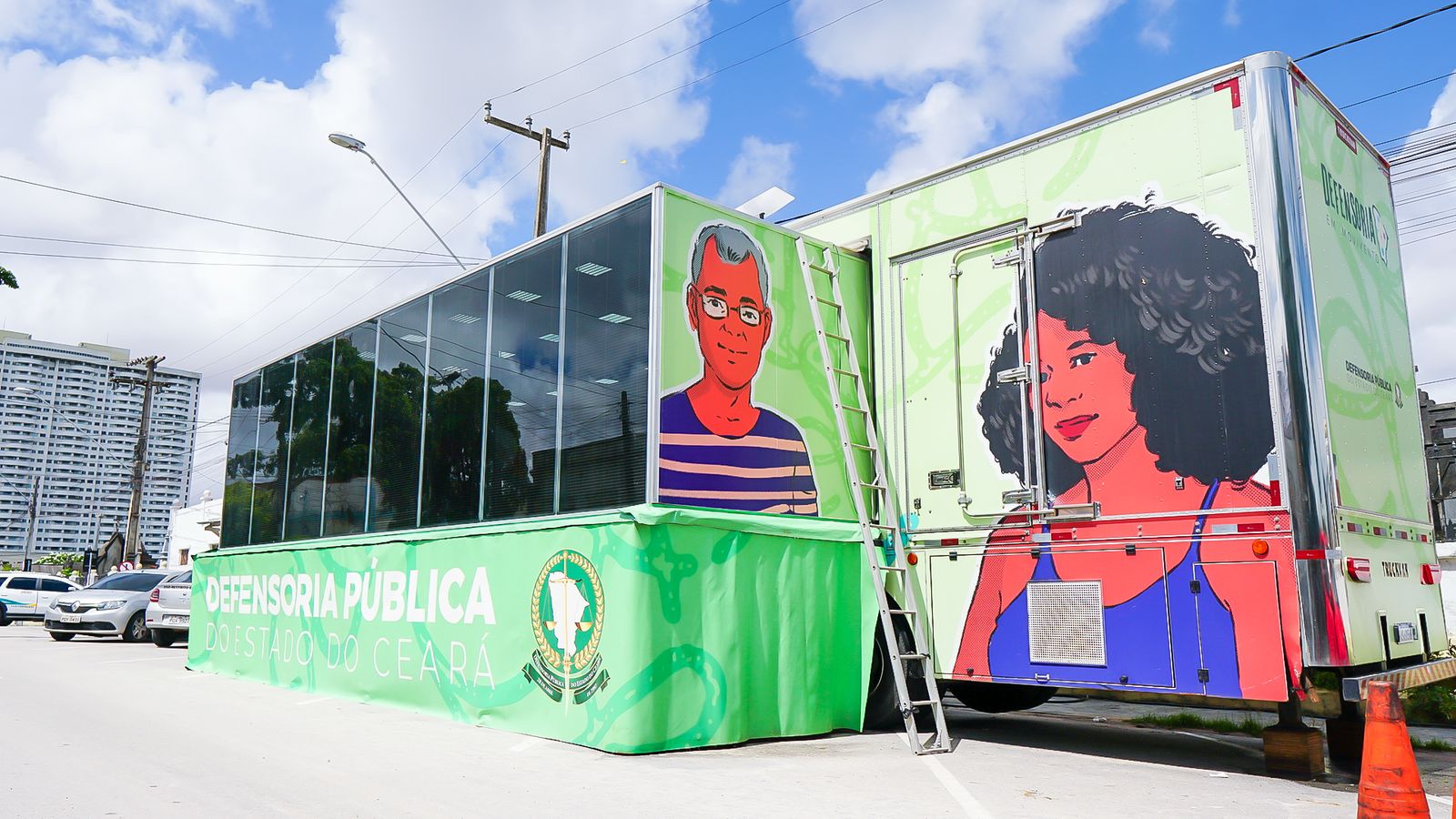 Defensoria em Movimento realiza atendimento para a população de Viçosa do Ceará 