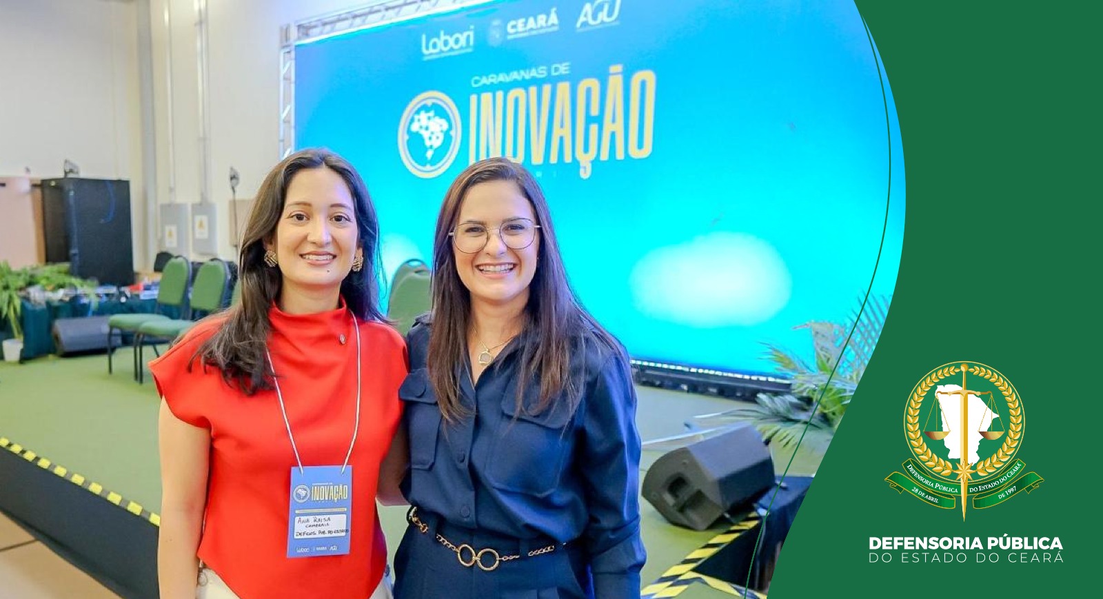 Defensoras do Ceará são finalistas do Prêmio de Inovação J.Ex na ExpoJud 2025