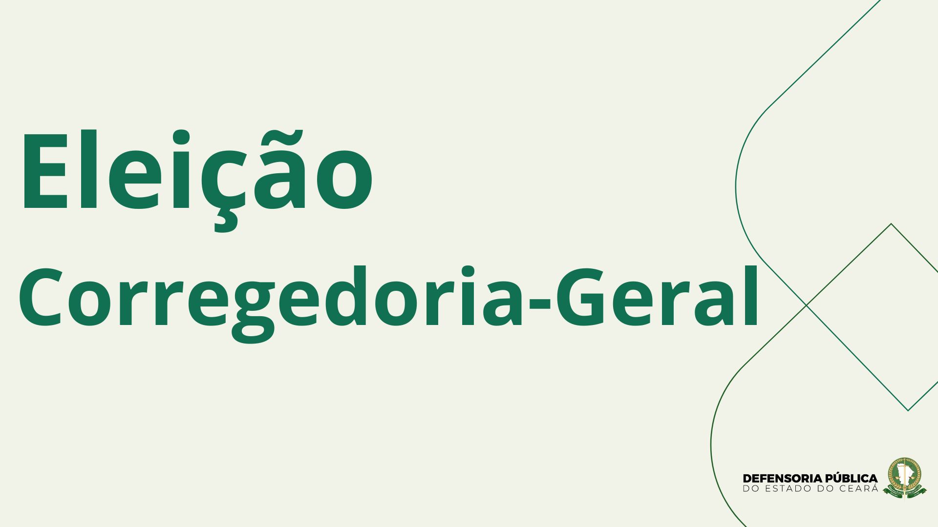 Consup divulga candidaturas deferidas para escolha do novo representante da Corregedoria-Geral