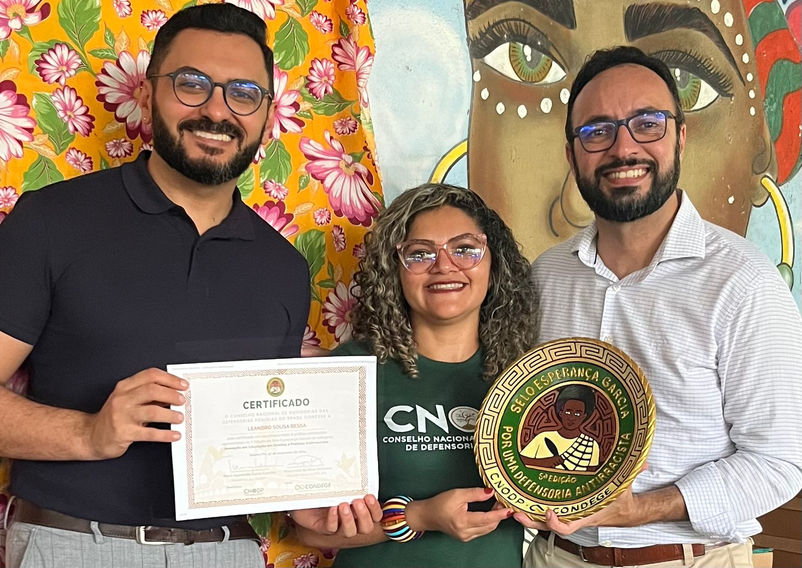 Defensoria recebe Selo Esperança Garcia de antirracismo pelo quinto ano consecutivo