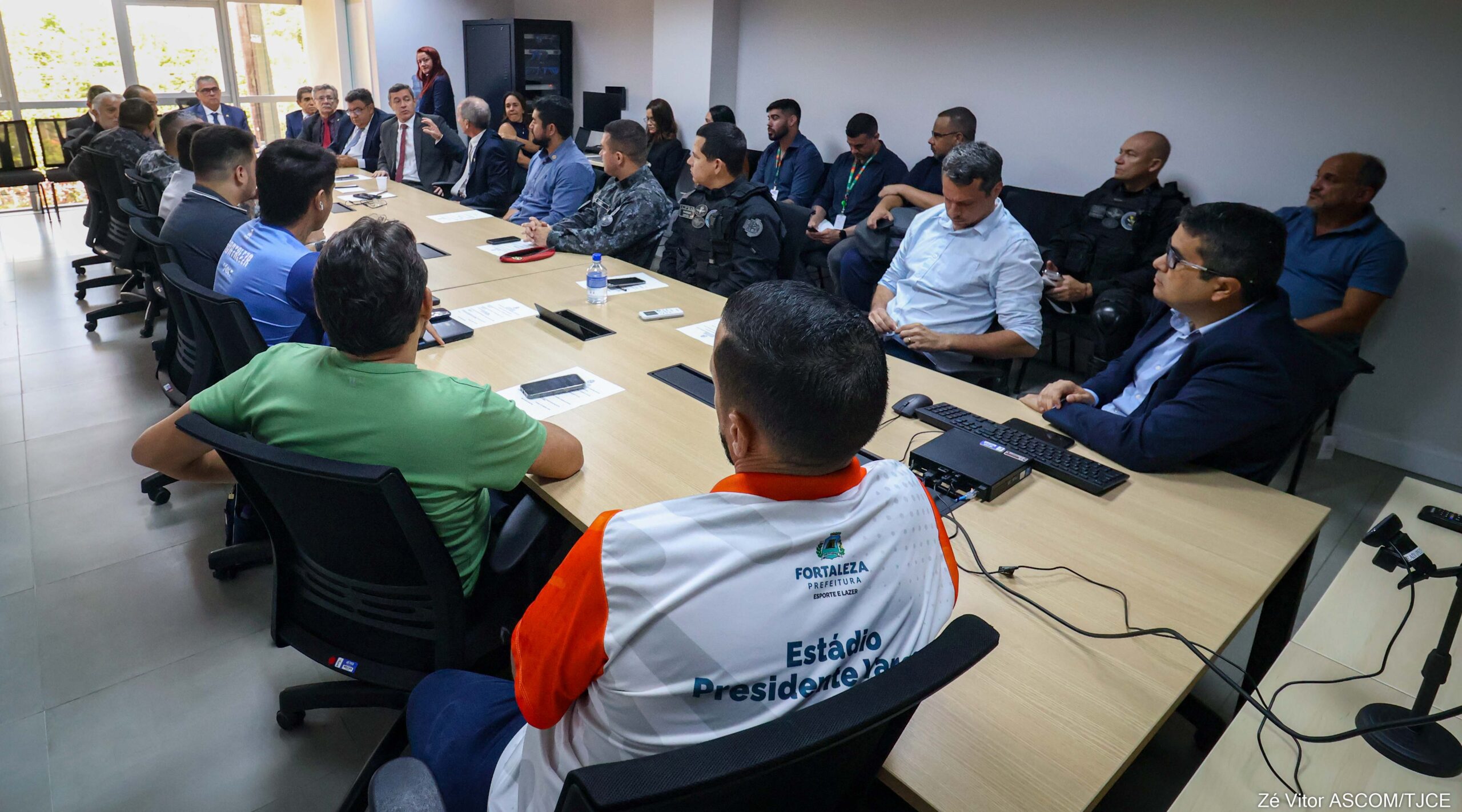 Defensoria e instituições parceiras  participam de balanço anual do Juizado do Torcedor 