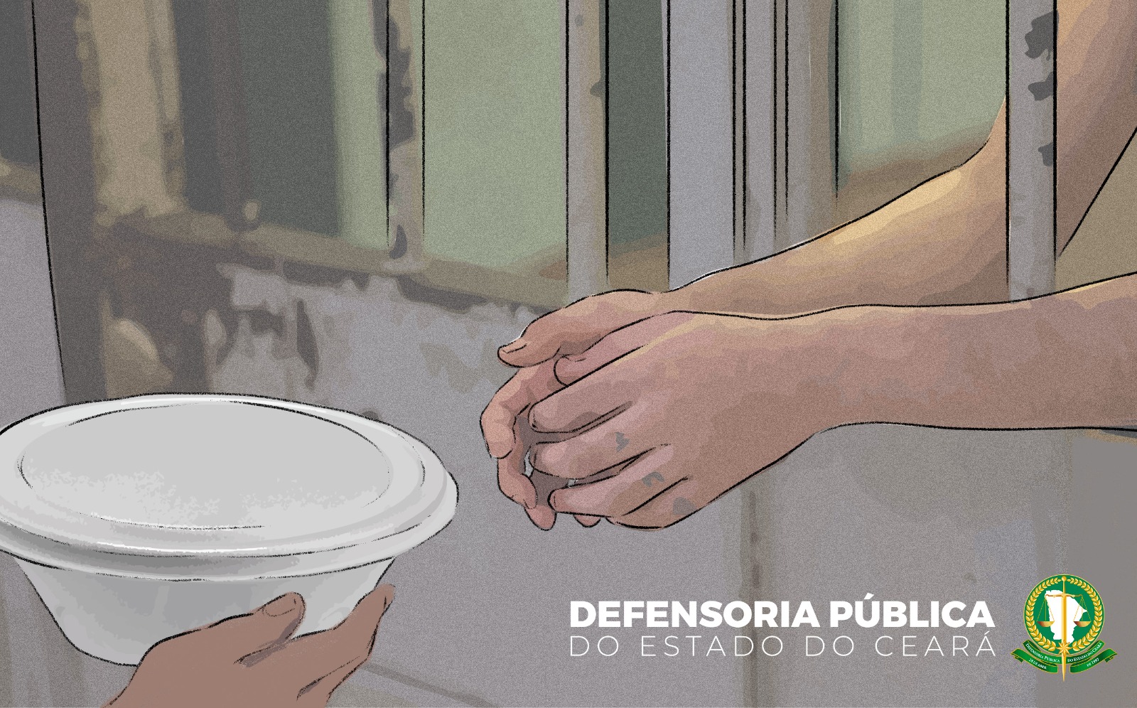 Defensoria garante em Crateús refeições para pessoas presas nos plantões e solicita ampliação da medida para todo o Ceará